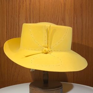 Vintage women’s luxury hat dinner cocktail party